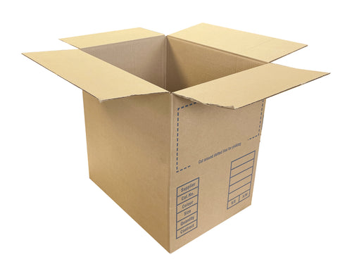 New Printed Single Wall Box - 394mm x 292mm x 394mm