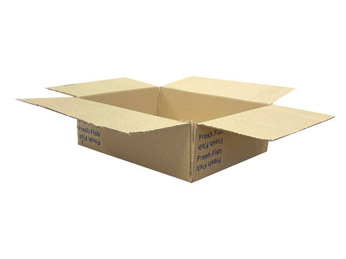New Printed Single Wall Box - 343mm x 273mm x 106mm