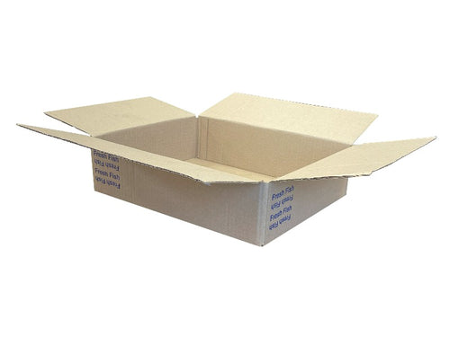 New Printed Single Wall Box - 343mm x 273mm x 90mm