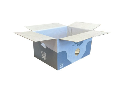 New Printed Single Wall Box - 165mm x 122mm x 87mm