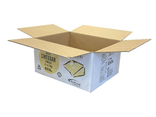 New Printed Strong Single Wall Box - 382mm x 298mm x 193mm