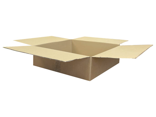 New Plain Strong Single Wall Box - 590mm x 580mm x 162mm