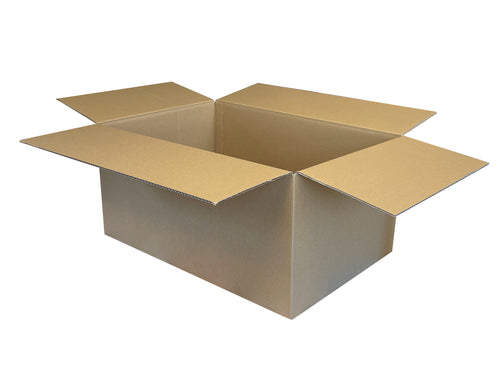 New Printed Strong Single Wall Box - 590mm x 393mm x 280mm