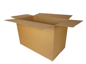 large, deep cardboard box 813 x 432 x 533mm