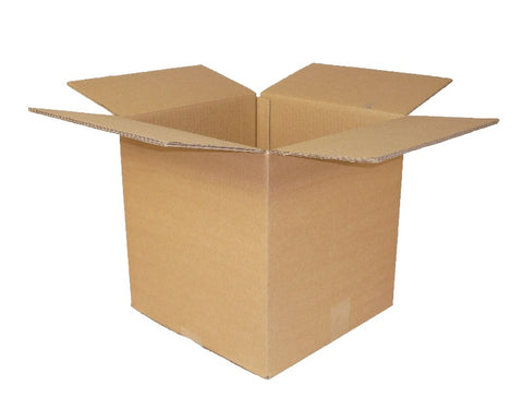 12" cube square cardboard box
