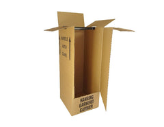 wardrobe boxes for removals - 508mm x 457mm x 1220mm