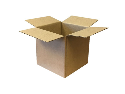 New Plain Single Wall Box - 102mm x 102mm x 102mm