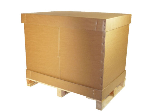 Euro Pallet Boxes Including Heat Treated Pallet - 1170mm x 770mm x 850mm