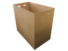 Open top cardboard bin